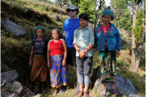 Sammar With His Aunt and Other Yaphu Locals