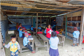 Temporary Classroom in Seduwa School