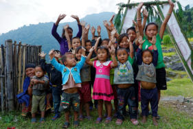 Local Kids in Waleng