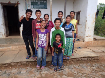 Visiting the Orphanage with Santosh and Sundar