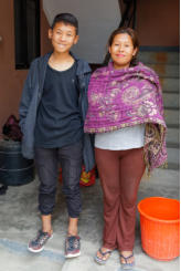 Leaving Sundar with his Mother