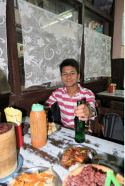 Momos and Chilli Buff in a Local Restaurant