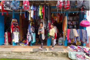 Clothes Shopping with Kopila and Kamala